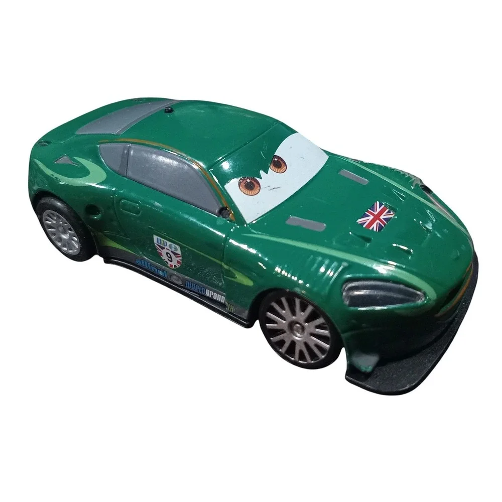 Disney Pixar Cars Nigel Gearsley Pullback Diecast From London Raceway Launcher